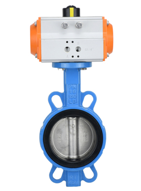 D671X-16Q水阀AT对夹式气动蝶阀DN50 65 80 100 125R 150 200 250