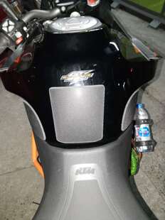 KTM 手工油箱贴防滑垫挡鸟皮 金卡纳绕桩竞技防磨砂透明 1290