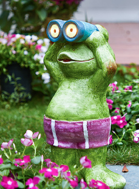 太阳能户外庭院动物灯草坪景观灯别墅花园布置氛围装饰防水小夜灯