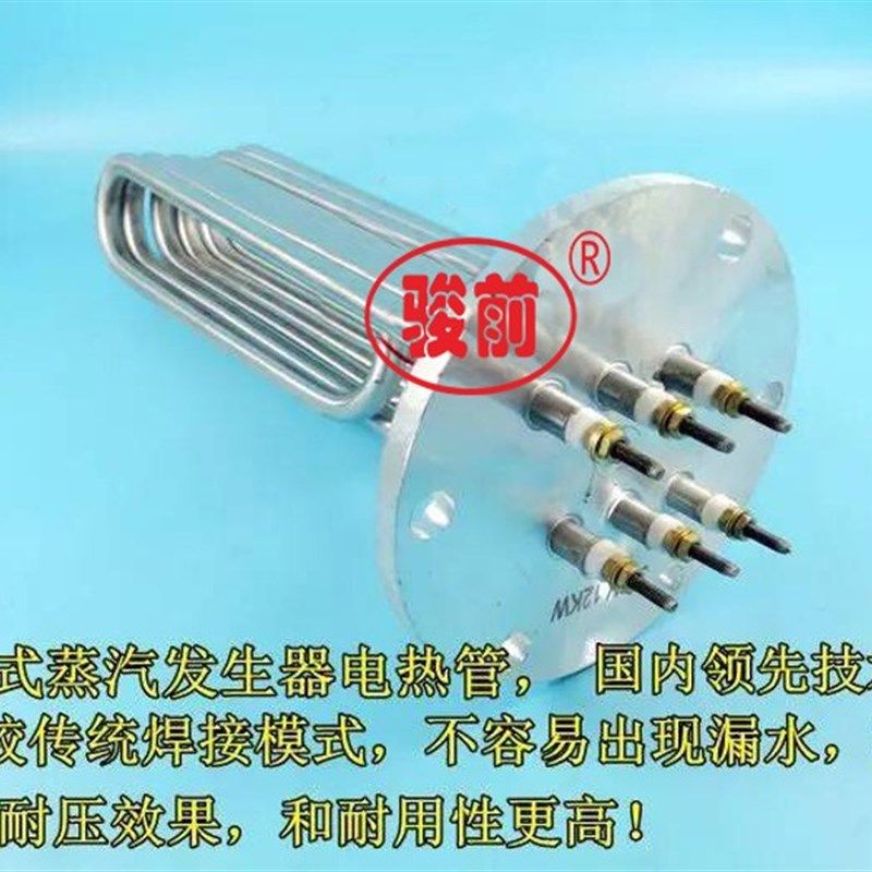 蒸烫机加热管/蒸汽电锅炉电热管140法兰220V/380V/6KW/12KW/18KW/