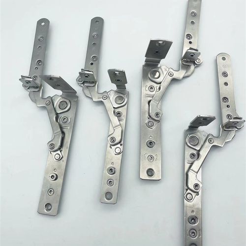 断桥平开窗铰链撑杆内开窗户隐形脚链90度180度可调开窗窗户支架