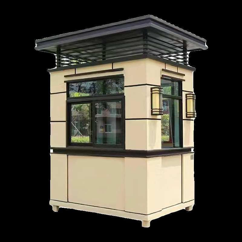 防雨隔热移动岗亭门卫室值班室室外吸烟室收费亭物业保安亭房户外
