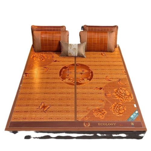 凉席竹席夏季2024新款学生宿舍单人冬夏两用草席家用双面席子冰丝