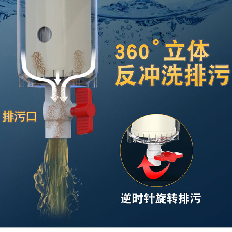 水泵水塔家用前置大胖过滤器净水器滤瓶全屋大流量水管进水管净化
