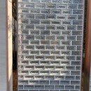 空心玻璃砖玄关卫生间客厅浴室背景墙隔断墙 透明冰晶纹半砖 包邮