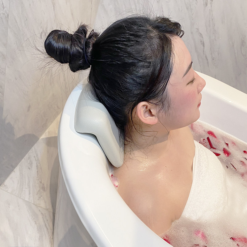 浴缸枕头酒店家用浴室浴盆木桶泡澡护颈靠枕防滑垫躺枕靠背垫头枕,家装主材,浴缸配件,淘宝优惠券,粉丝福利购,淘宝优惠卷