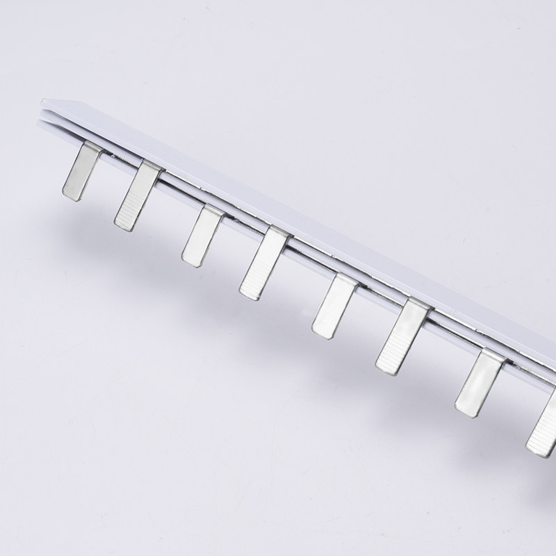 c45空气开关2P紫铜汇流排32A 40A 63A导轨漏电断路器接线汇流铜排