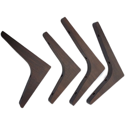 三角架实木支架隔板支撑架墙壁上加厚桌面一字板置物木板固定托架