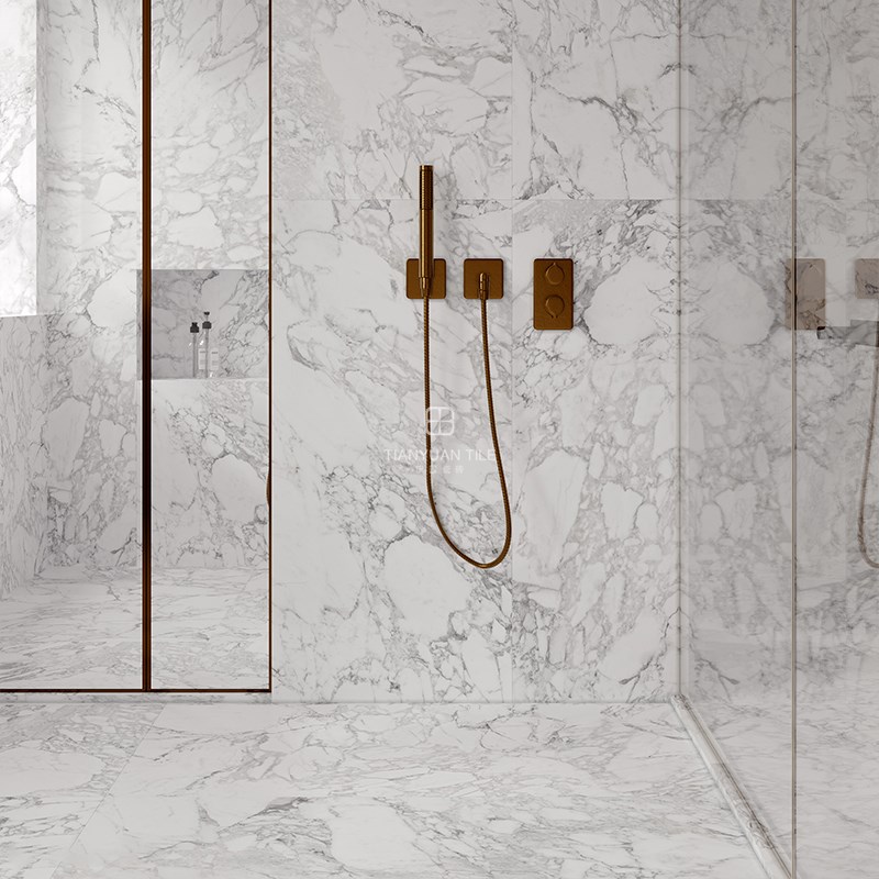 大花白仿大理石瓷砖 厨房卫生间墙面砖仿古砖仿石材法式大板1800