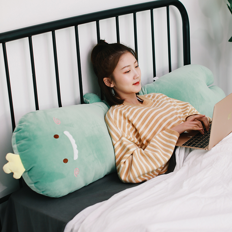 可爱侧睡夹腿抱枕长条枕头睡觉大靠背孕妇床上靠枕卡通靠垫可拆洗