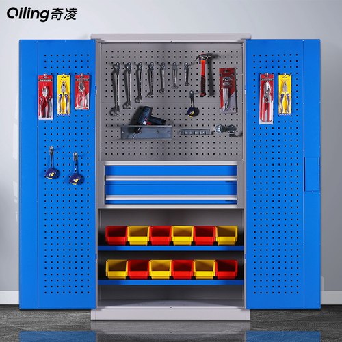 重型五金工具柜铁皮柜工具箱工厂汽修车间用储物收纳带加厚抽屉柜