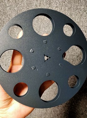 复古怀旧老式全新普8毫米8mm 电影胶片片夹拷贝金属铁皮片夹摆件