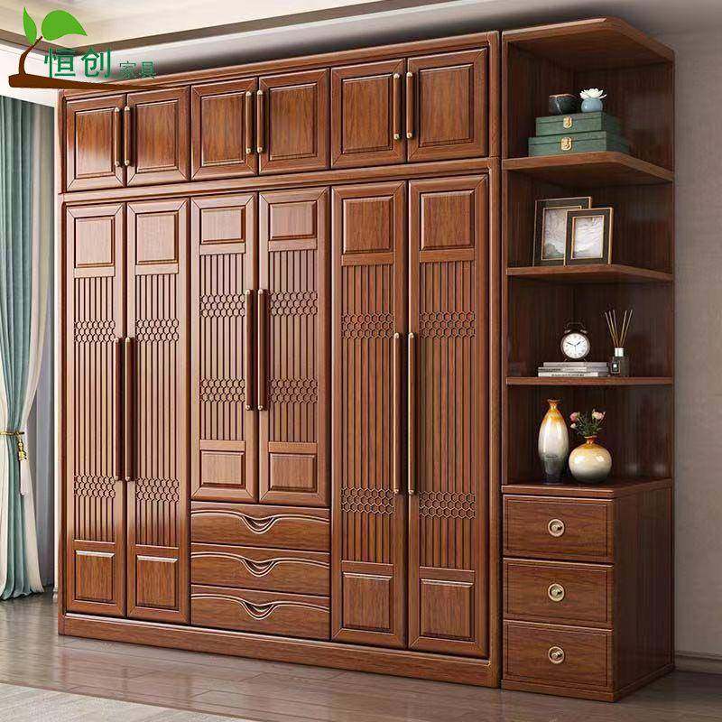 新款胡桃木衣柜简约平开门家用新中式主卧加厚雕花经济储物大衣橱,自行车/骑行装备/零配件,更多零件/配件,淘宝优惠券,粉丝福利购,淘宝优惠卷