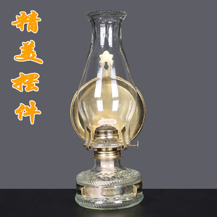 复古马灯煤油灯老油灯 老式古铜怀旧用油营地灯户外帐篷灯 露营灯