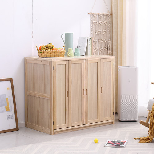 棉被柜实木收纳柜大容量卧室衣柜阳台储物柜棉被柜子组合