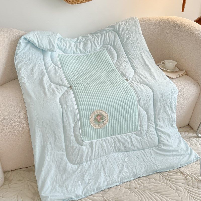 全棉抱枕被子二合一办公室午睡毯子两用可折叠枕头车载车用靠垫,居家布艺,抱枕被,淘宝优惠券,粉丝福利购,淘宝优惠卷