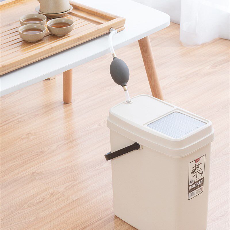 茶桶茶渣桶家用小号茶水桶废水桶茶具配件茶叶过滤茶台排水垃圾桶
