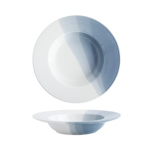 简约陶瓷草帽盘法式 意面盘西餐盘子汤盘深盘沙拉盘后厨摆盘商用