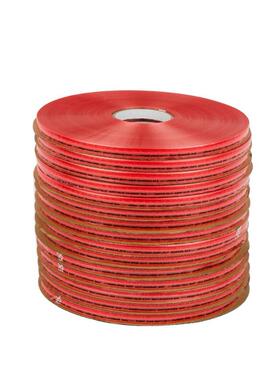 红膜PE08封缄胶带17MM*8MM*1000M封缄胶带工厂现货