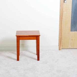 新款桃花心木餐桌凳子家用加厚木板凳简约小方凳客厅木凳餐椅矮凳