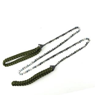 3/8密齿型手拉链锯链多款可选园林修整工具户外手拉锯链