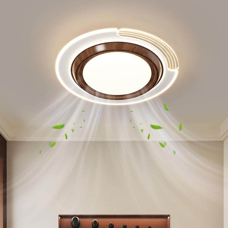 全光谱LED吸顶灯无叶风扇护眼客厅卧室中古风餐厅房间中山灯饰具,特色手工艺,其他特色工艺品,淘宝优惠券,粉丝福利购,淘宝优惠卷