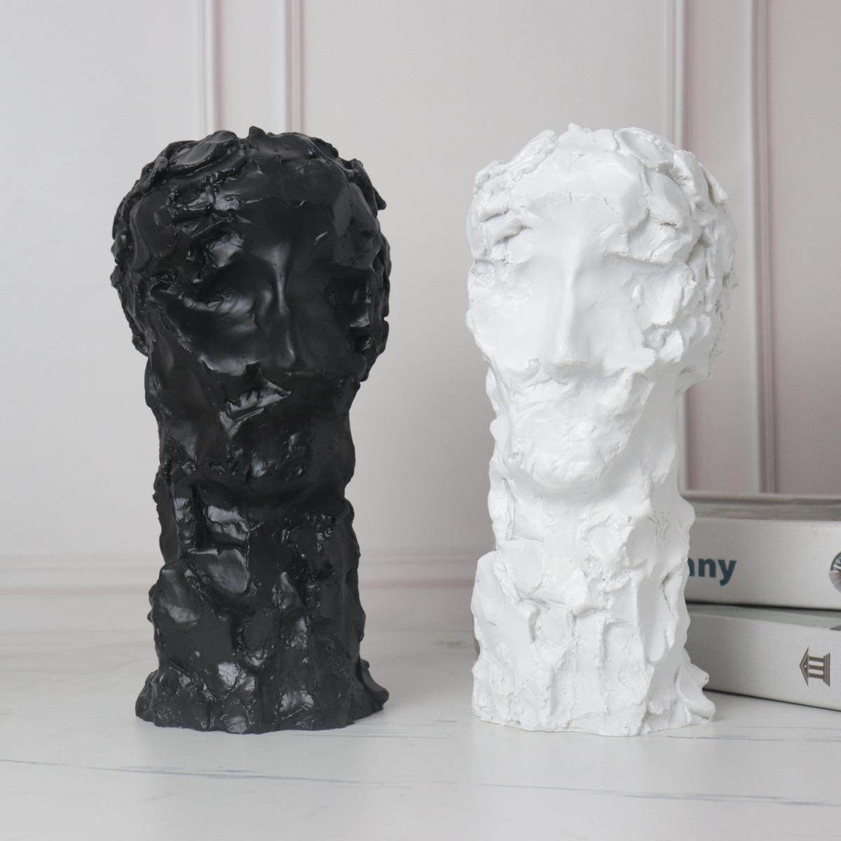 现代简约树脂人头雕塑样板房售楼部卧室书房客厅餐厅桌面饰品摆件,自行车/骑行装备/零配件,更多零件/配件,淘宝优惠券,粉丝福利购,淘宝优惠卷