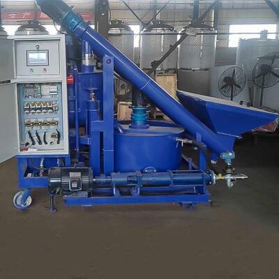 东涌预应力压浆台上料搅拌压浆一体机生产发货