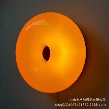 爆款新款甜甜圈壁灯中古风创意客厅卧室床头温馨装饰台灯,金属材料及制品,金属加工件/五金加工件,淘宝优惠券,粉丝福利购,淘宝优惠卷