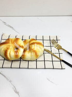 样板房间厨房摆件食物道具装饰面包机咖啡套装餐边柜软装家居饰品