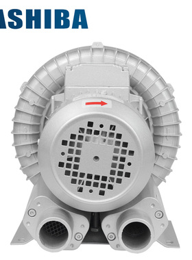 高压风机旋涡气泵550W/3r80V鱼塘养殖增氧0.55KW/220V高压漩涡风