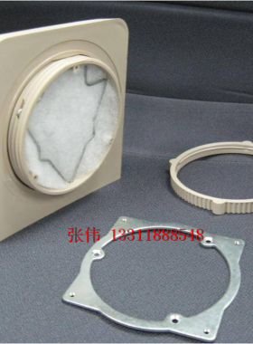 户外电柜防尘过滤网防雨罩 室外配电箱通风防水风扇ZL9801FU9802B