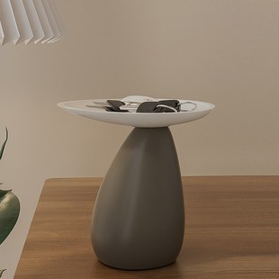 中古风石来运转摆件入门玄关客厅桌面钥匙置物收纳新居乔迁装饰品