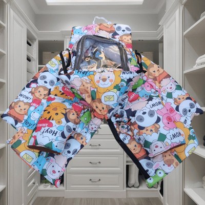 亲子电动车挡风被冬季分体款式前置开叉加大O加绒加厚防水子母可