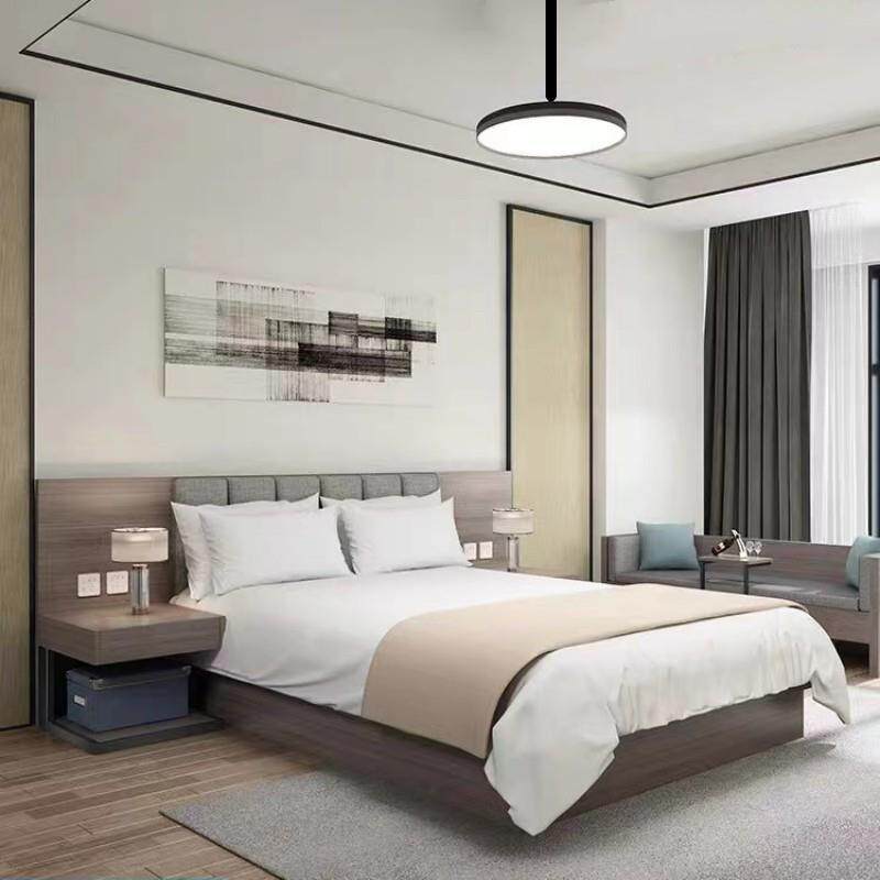 酒店家具标间全套公寓客房家具民宿酒店式床标准间双床宾馆专用床