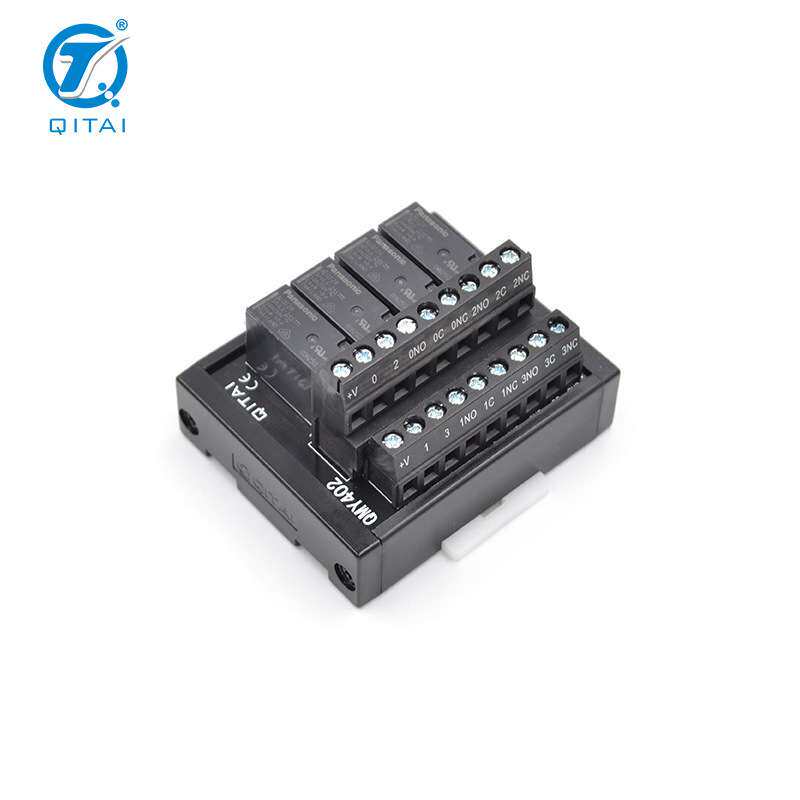 QMY402 继电器模组端子台 单排端子连接 输入输出 继电器端子 厂