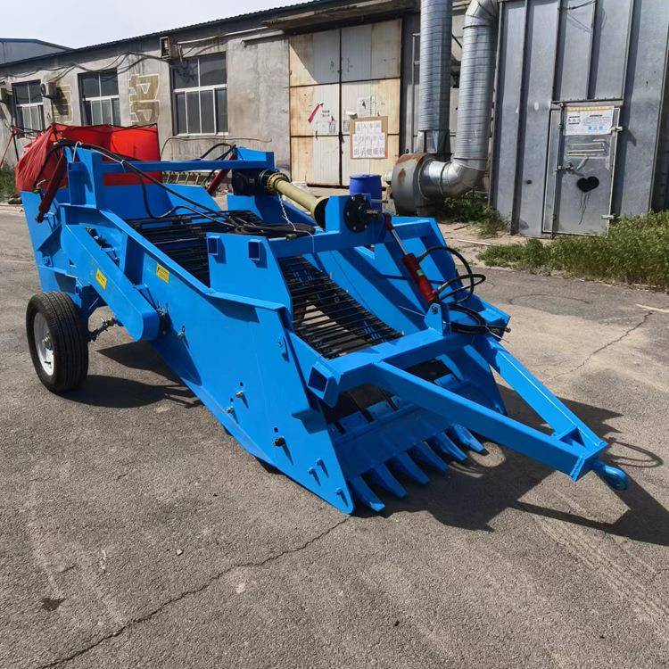 新型捡石机厂家拖拉机带荒地碎石机多功能农田石块石头清理机