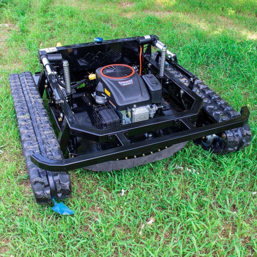 跨境直发履带式割草机山地荒草清理碎草机斜坡无障碍自走打草机