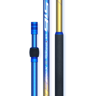 富源百川516捞网竿伸缩杆裸特硬大物超硬加粗加厚超网多功能捞网