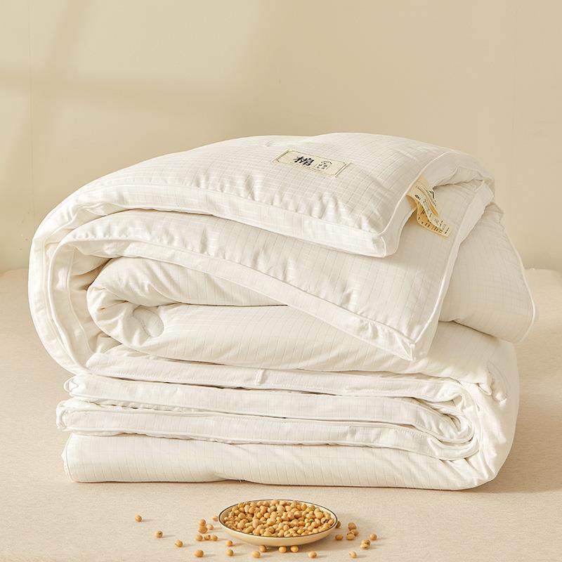 A类母婴原棉51%大豆纤维冬季加厚被子春秋被单人双人可机洗被芯,3C数码配件,其它配件,淘宝优惠券,粉丝福利购,淘宝优惠卷