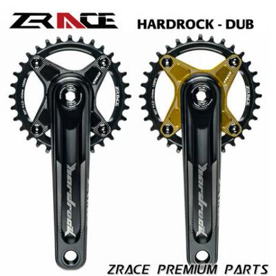 ZRACE 硬石曲柄 盘爪黑色/金色可选 170 /175 BB默认DUB-B