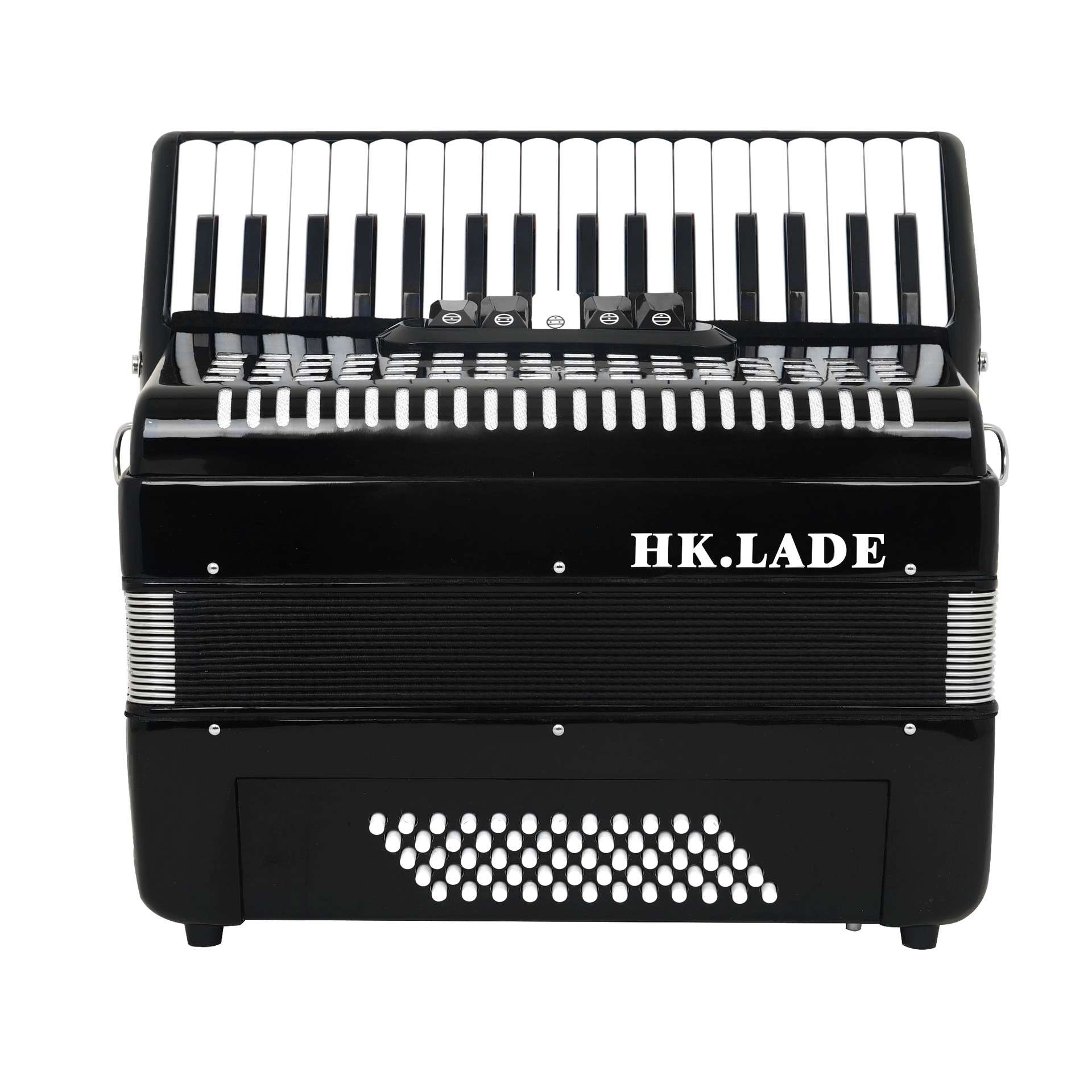 HK·LADE34键60贝斯5键盘变音专业演出表演级手风琴西洋键盘乐器