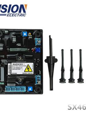 SX460柴油发电机组自动电压调节器AVR E000-24602调压板 搭配橡胶
