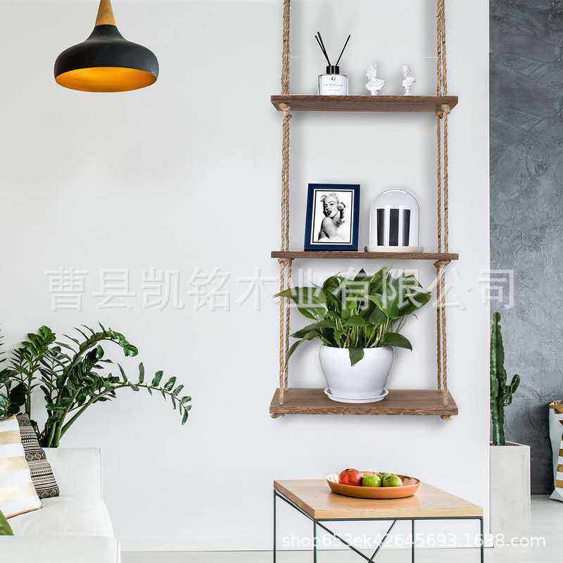 货源实木碳化三层墙壁悬浮置物挂架客厅阳台卧室装饰摆放置物,鲜花速递/花卉仿真/绿植园艺,其它园艺用品,淘宝优惠券,粉丝福利购,淘宝优惠卷