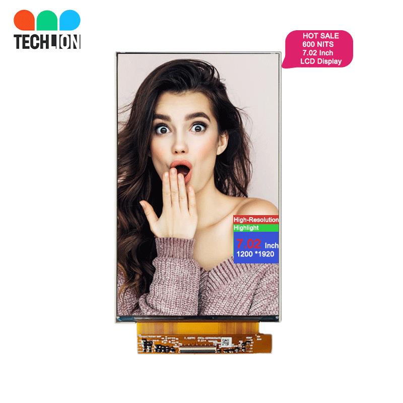 7.0寸屏屏幕IPSTFTLCD液晶显示模块1200*1920MIPI显示器高亮显示