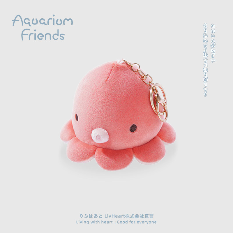LIVHEART海洋系列章鱼公仔