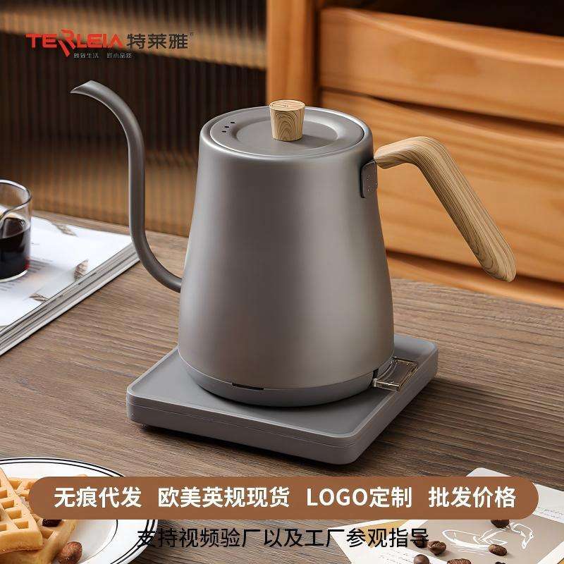 泡茶专用细长嘴304不锈钢电热家用烧水壶kettle电热水壶