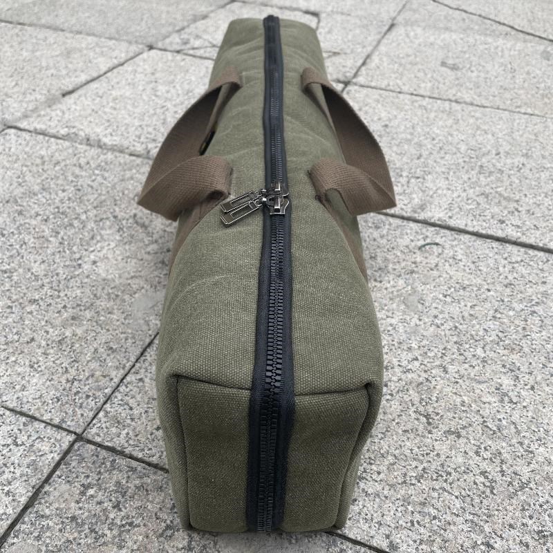 屹昆仑定制钓鱼伞包渔具包收纳包加厚帆布包竿袋海竿包垂钓包配件