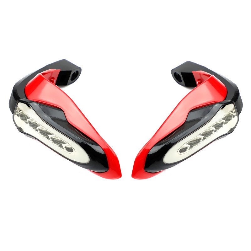 摩托车越野车改装配件LED灯护手防摔护弓刹车保护带行车灯转向灯