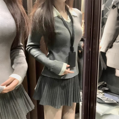 黑色风琴百褶裙女冬季2025新款a字半身裙梨型身材遮胯小个子短裙